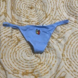 Panties with ketchup and mustard